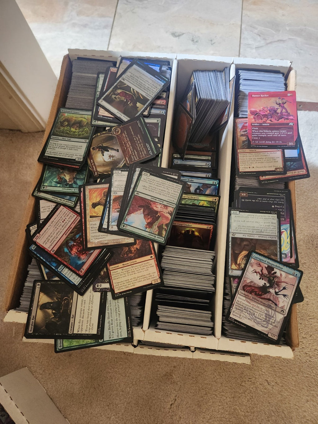 6000-6500 **ALL FOIL**  Magic: The Gathering cards MTG Bulk/ Wholesale  Box