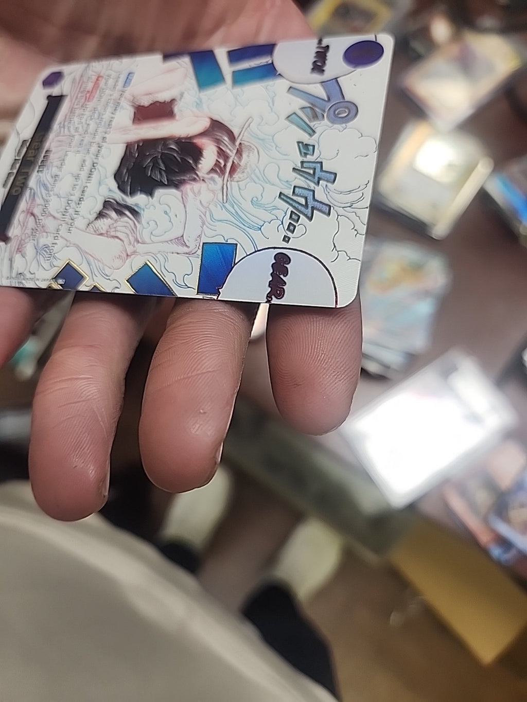 One Piece Gear Two (Alternate Art) OP11-080 A Fist of Divine Speed Foil