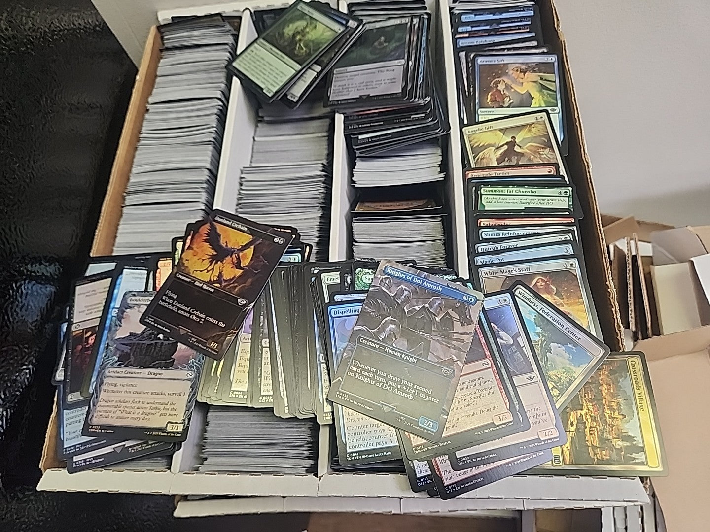 1000+ Magic the Gathering All FOIL/ Alt Borders CARD LOT 