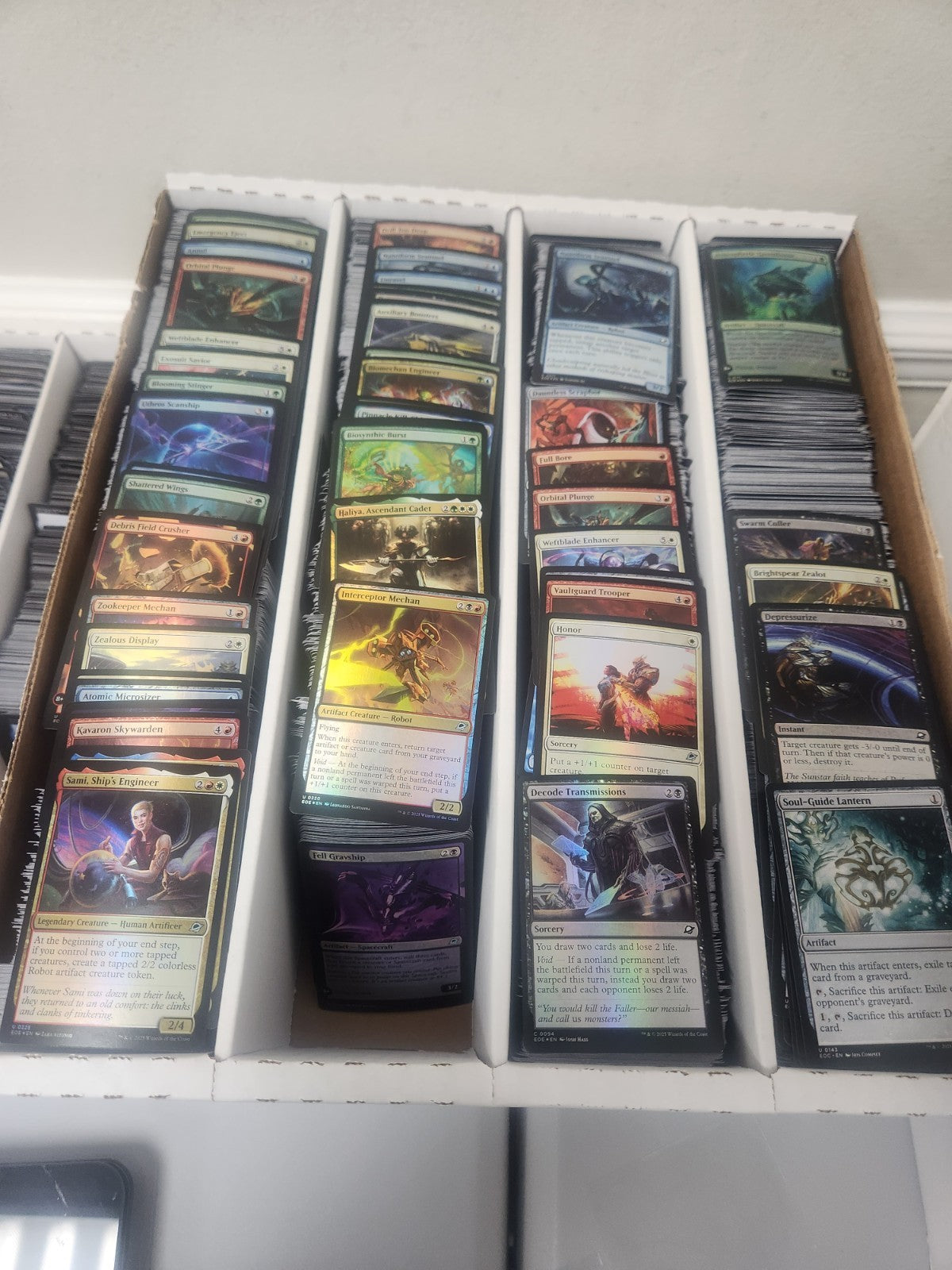 Edge Of Eternities - MTG - Lot Of 1000+ Cards, Uncommon, Commons w/ 100+ foils