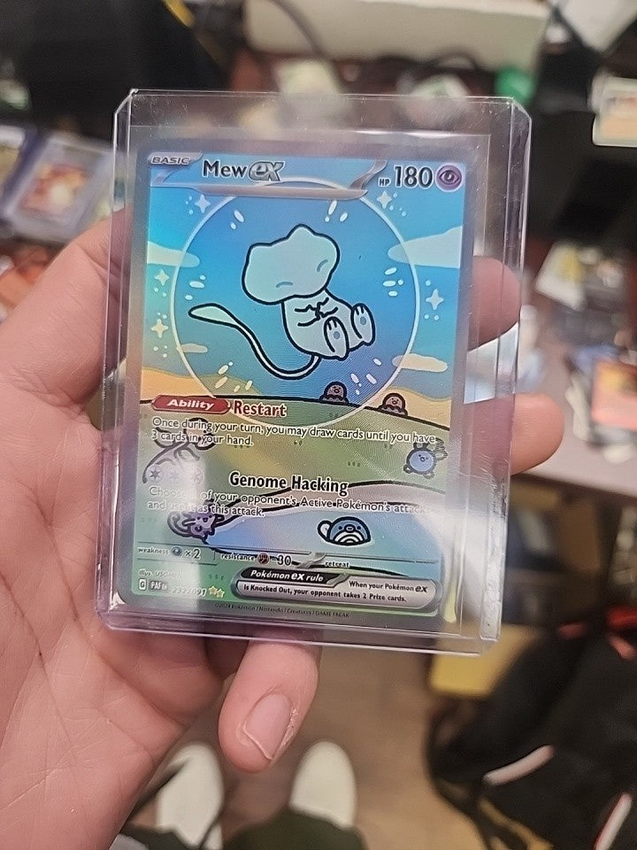 Pack Fresh Bubble Mew Ex 232/091 - Paldean Fates Bubble Mew SIR UNGRADED/RAW