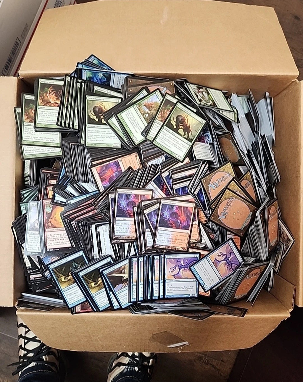 4000 Magic the gathering cards collection Repeat Bulk Box medium flat rate