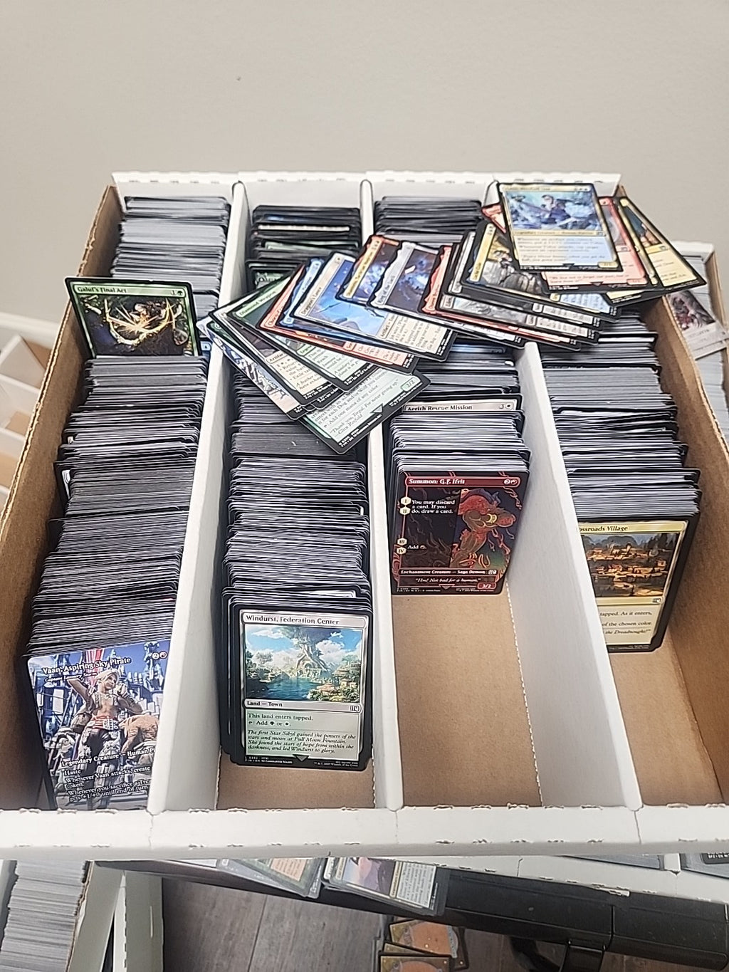 MTG Final Fantasy + LOTR Bulk lot 1000 Cards 100+ Foils C/UC