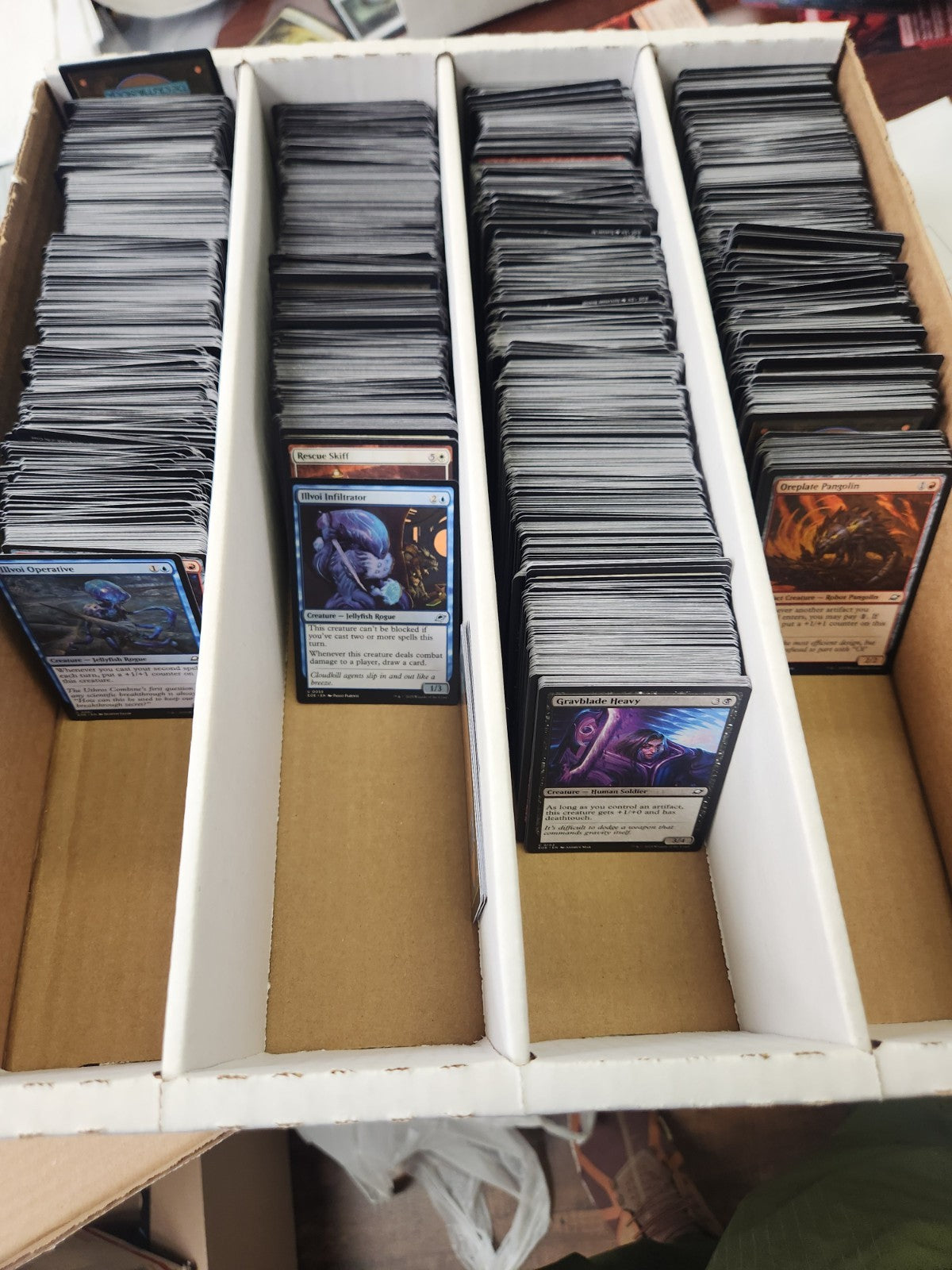 Mtg Starter Kit Lot of 500 Magic The Gathering Final Fantasy Lotr, EOE 100 LANDS
